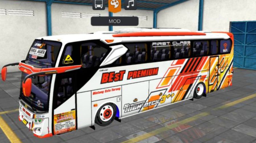 Mod Bussid Bus Best Premium JB3+ SHD Hino RK