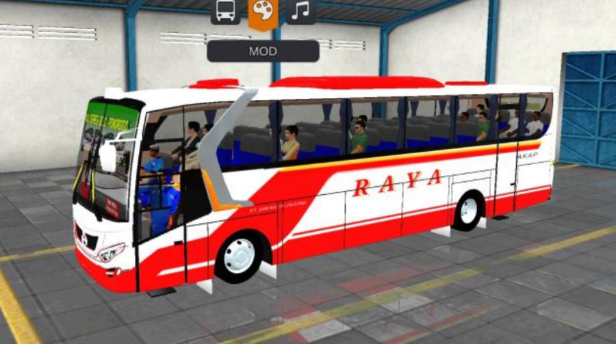 Mod Bussid Bus Raya SR1 Old