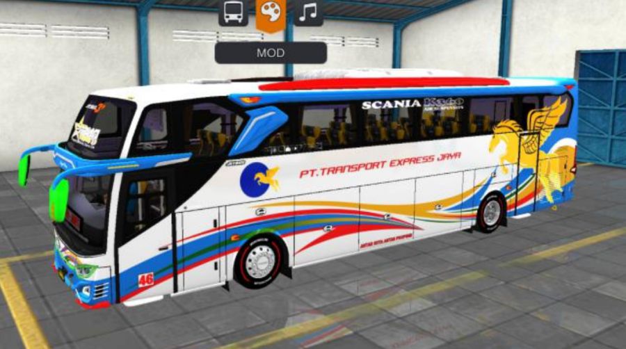 Mod Bussid Transport Express Scania