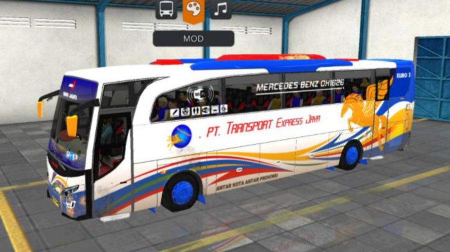 Mod Bussid Bus Transport Express JB2HD