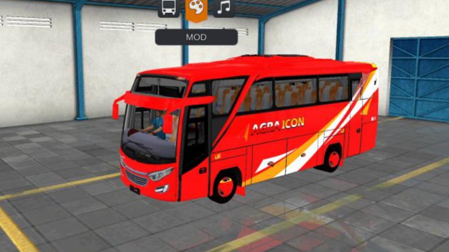 Mod Bussid Bus Agra Mas JB2 Medium