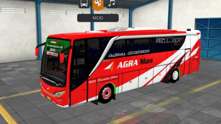 Mod Bussid Bus Agra Mas JB2+ Setra Hino