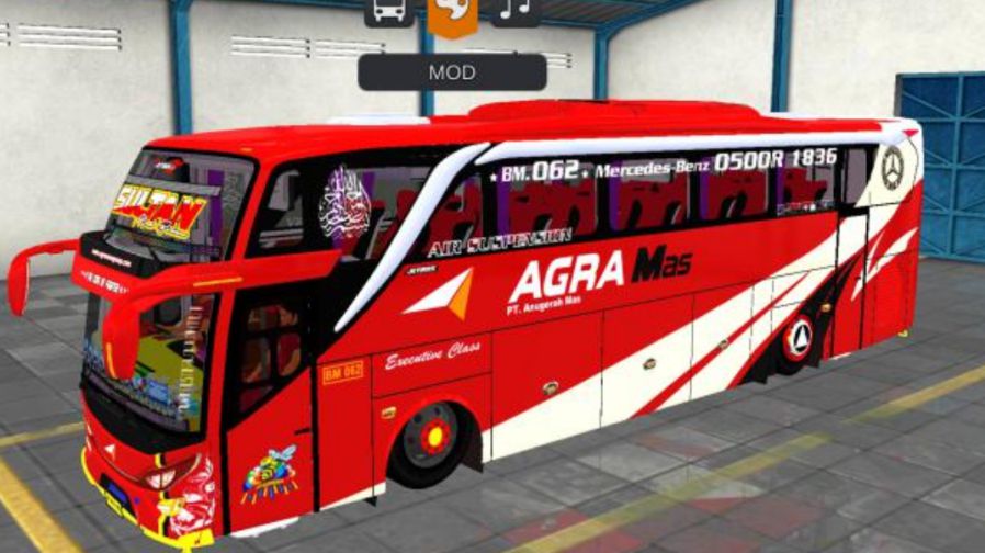 Mod Bussid Bus Agra Mas JB2 SHD Hino RK