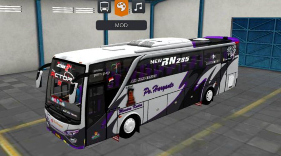 Mod Bussid Bus JBHD 2 PO Haryanto