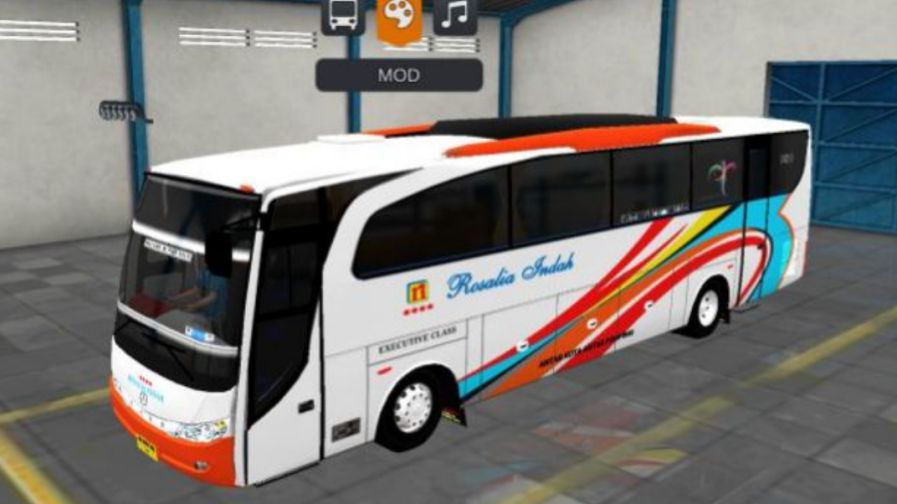 Mod Bussid Bus Travego Smile Rosalia Indah