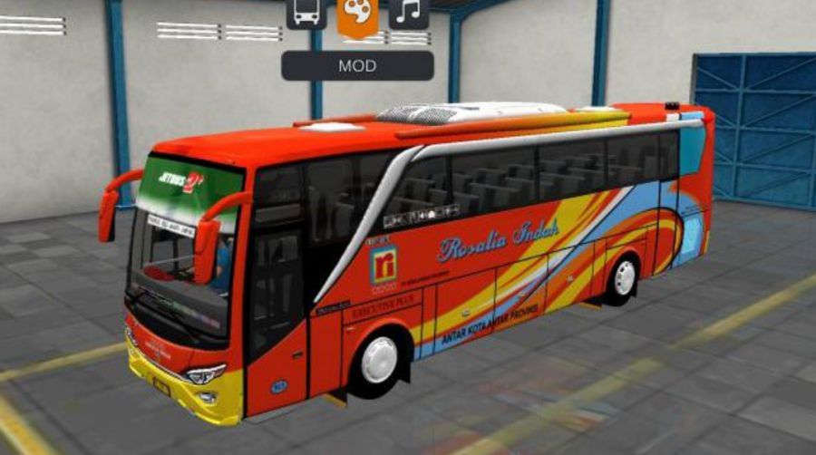 Mod Bussid Bus Rosalia Indah JB2HD