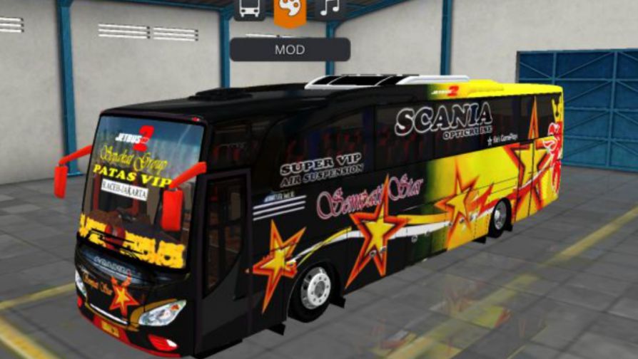 Mod Bussid Bus Sempati Star HD