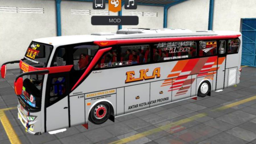 Mod Bussid Bus Eka JB3+ HDD Non Facelift