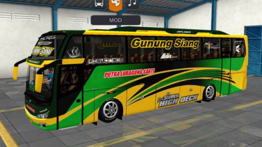 Mod Bussid Bus Putra Luragung Jetliner HDD