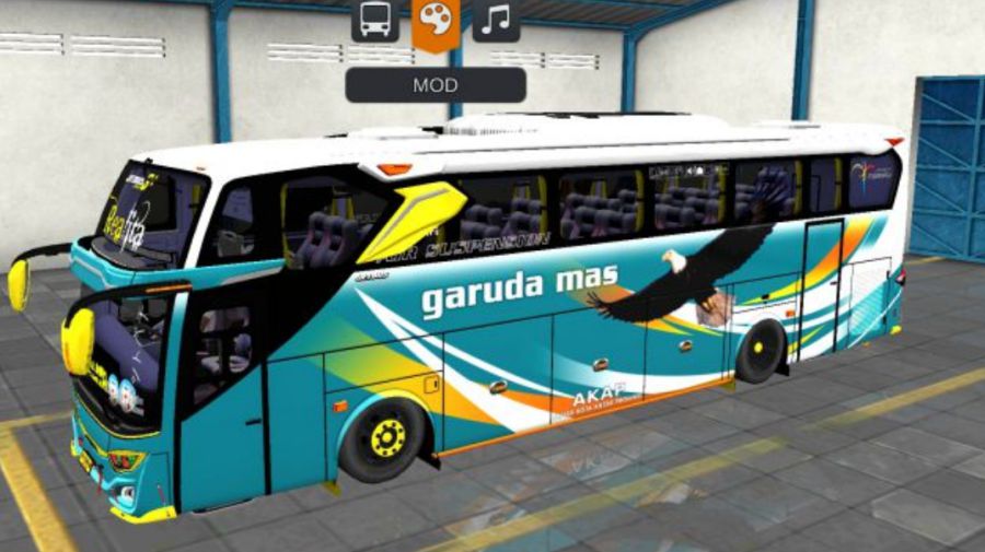 Mod Bussid Bus Garuda Mas JB3+ Hino RK