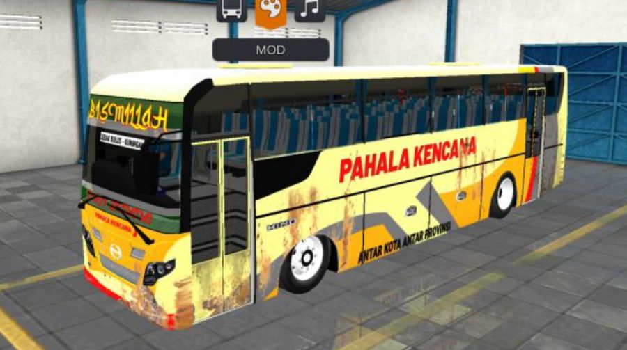 Mod Bussid Bus Pahala Kencana JB2HD