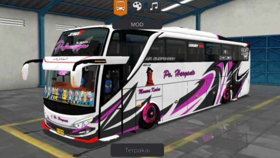 Mod Bussid Bus JB2 Hino RK Haryanto