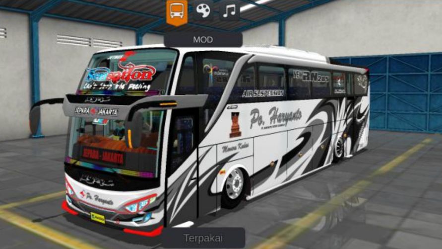 Mod Bussid Bus PO Haryanto