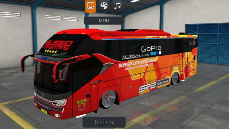 Mod Bussid Bus Racing SR2 Bintang