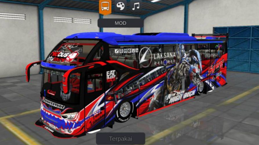 Mod Bussid Bus Racing Optimus Prime