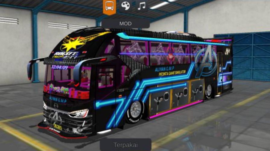 Mod Bussid Bus SR2 Racing Avenger