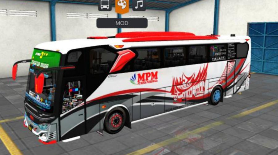 Mod Bussid Bus MPM HDD SG