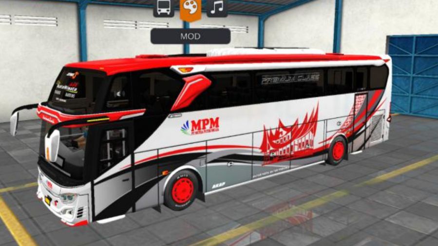 Mod Bussid Bus Jetbus3+ SHD Hino MPM