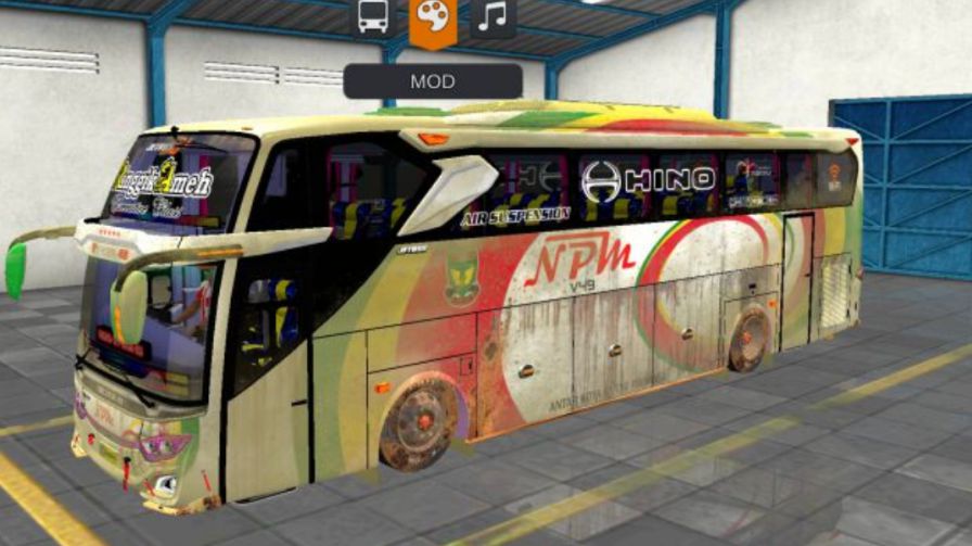 Mod Bussid Bus NPM JB3+ SHD Hino