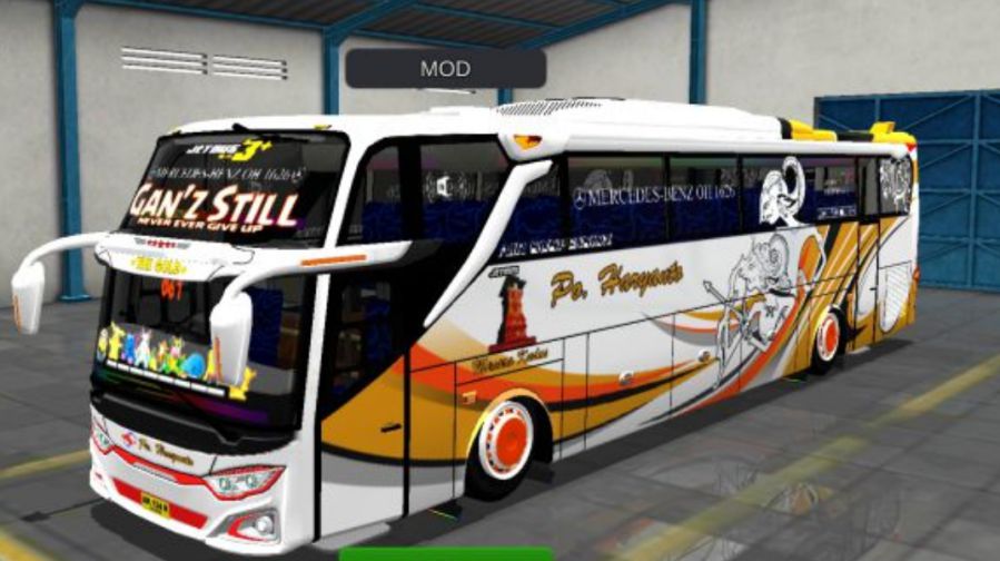 Mod Bussid Bus JB3+ HDD PO Haryanto