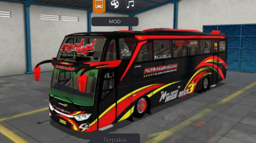 Mod Bussid Bus Putra Luragung JB3+