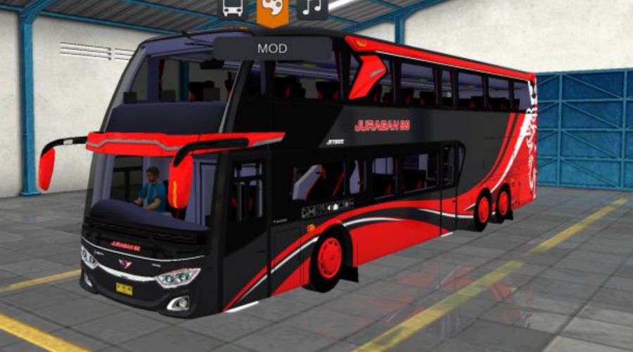 Mod Bussid Bus SDD JB3+ Scania K410 V4 Juragan 99