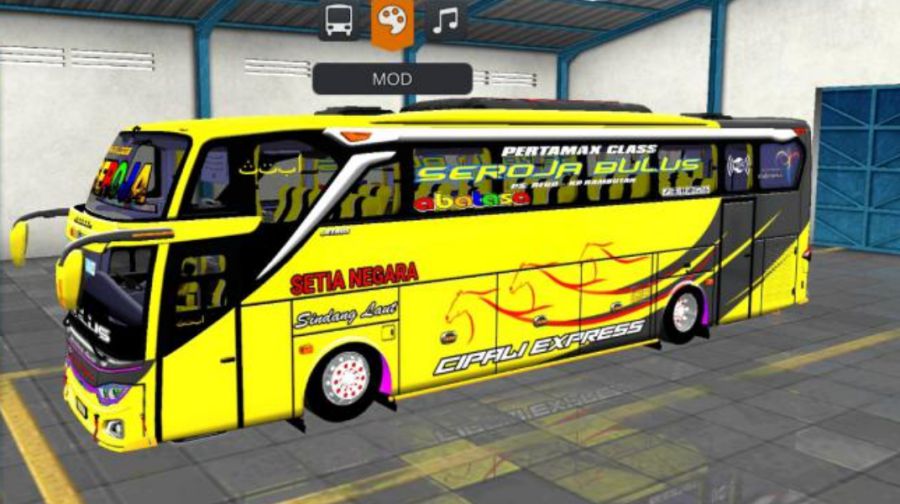 Mod Bussid Bus Setia Negara JB3+ Hino RK