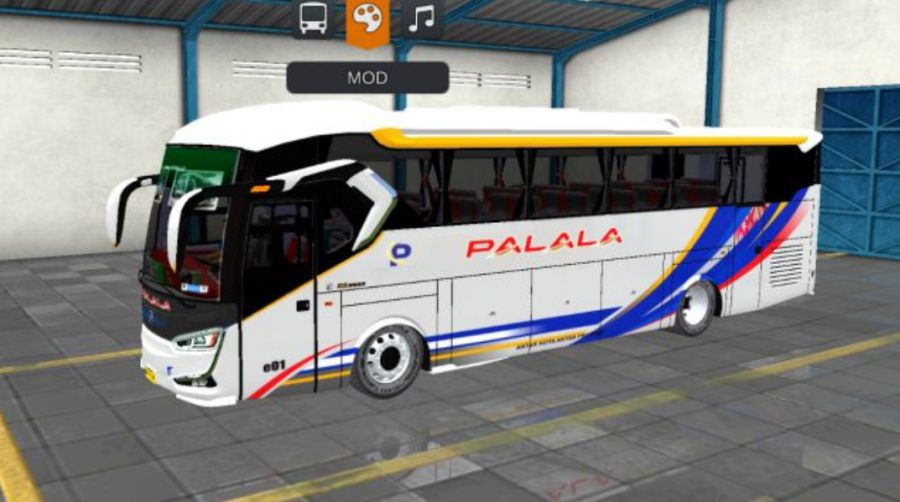 Mod Bussid Bus SR2 Panorama Palala