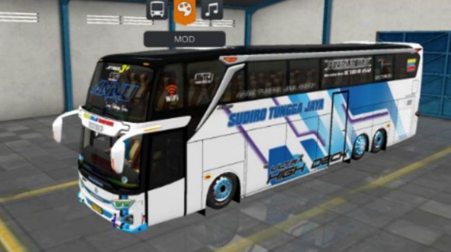 Mod Bussid Bus UHD Sudiru Tungga Jaya Anno