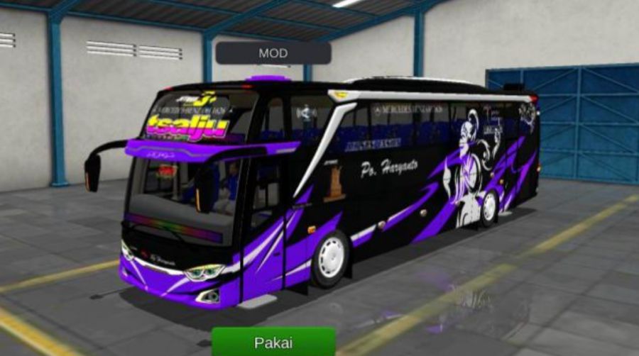 Mod Bussid Bus JB3 Air Suspension Haryanto