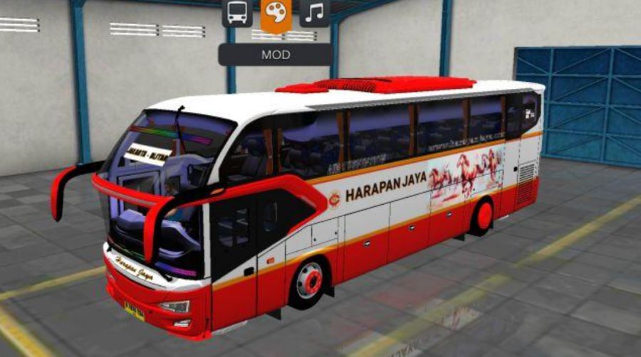 Mod Bussid Bus Harapan Jaya Avante H8