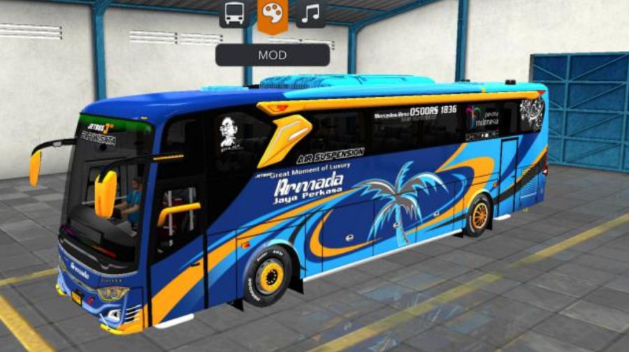 Mod Bussid Bus HDD SG Armada Jaya Perkasa