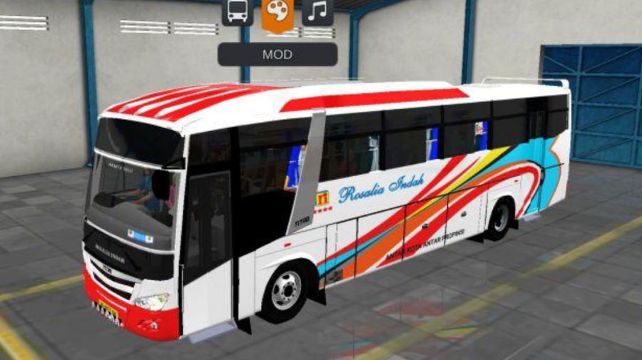 Mod Bussid Bus Rosalis Indah Trisakti Titan