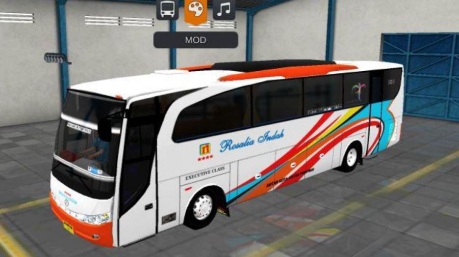 Mod Bussid Bus Rosalia Indah Travego Smile