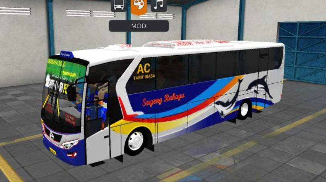 Mod Bussid Bus Sugeng Rahayu Old Legacy SR1