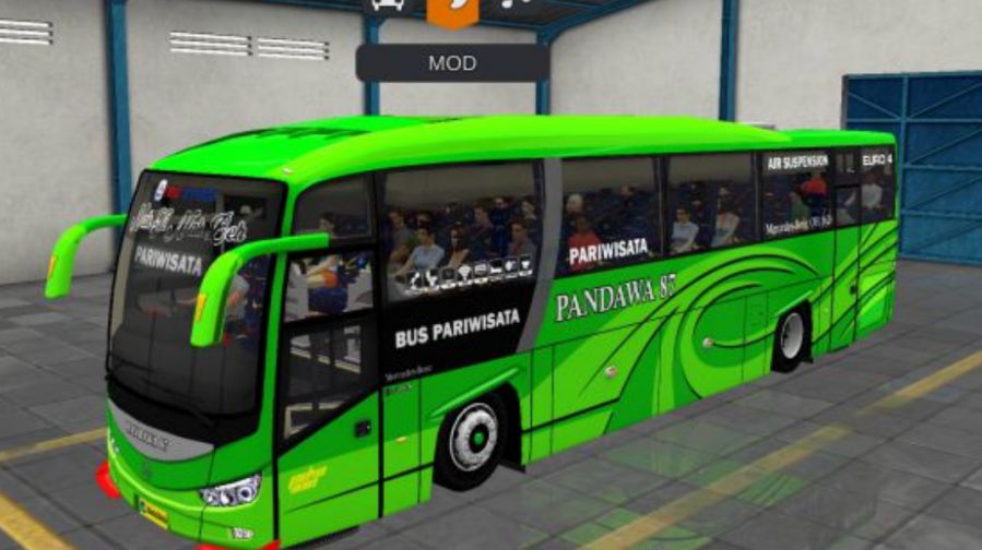 Mod Bussid Bus Pandawa 87 Evonext