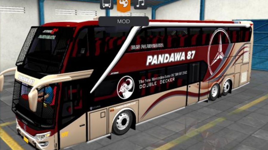 Mod Bussid Bus SDD ZTOM Pandawa 87