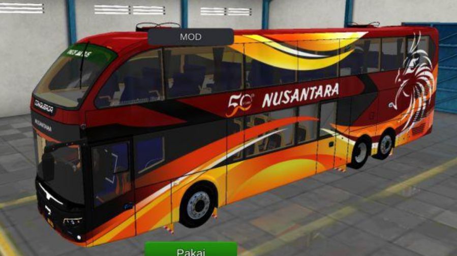 Mod Bussid Bus Nusantara Conqueror