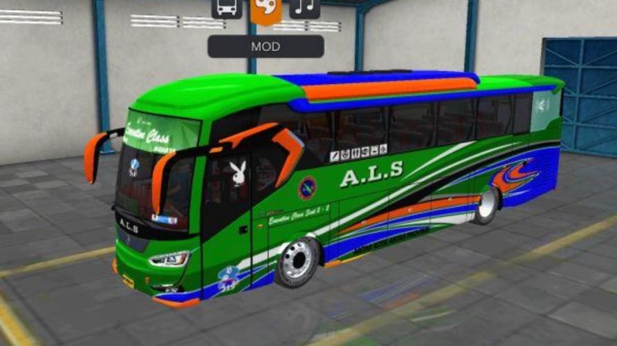 Mod Bussid Bus ALS SR2 Pandrama