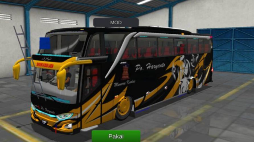 Mod Bussid Bus PO Haryanto JB3