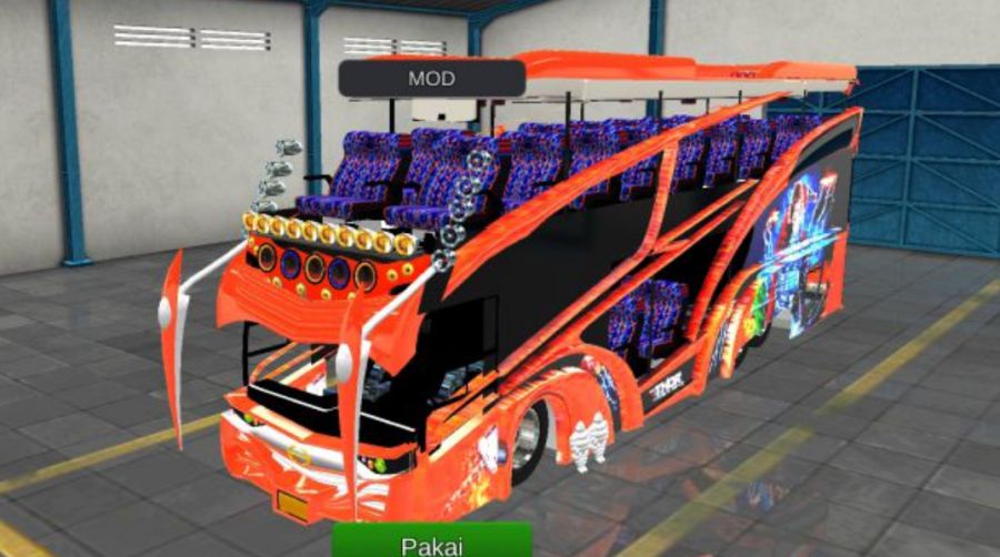 Mod Bussid Bus Thailand Full Modif Keren