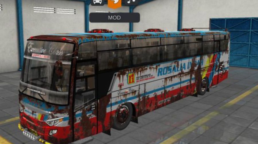 Mod Bussid Bus Tua Rosalia Indah