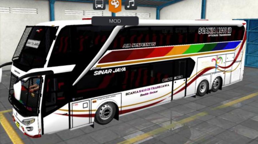 Mod Bussid Bus Sinar Jaya JB2 SDD