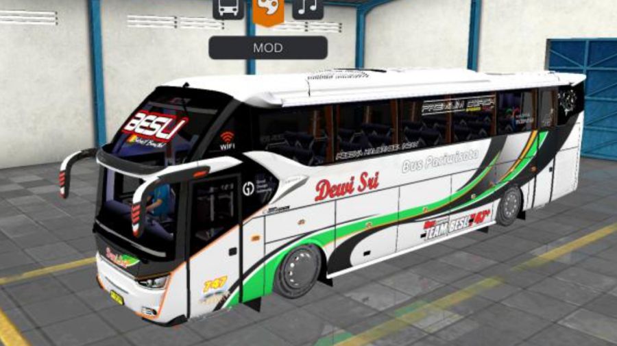 Mod Bussid Bus SR2 Hino Dewi Sri