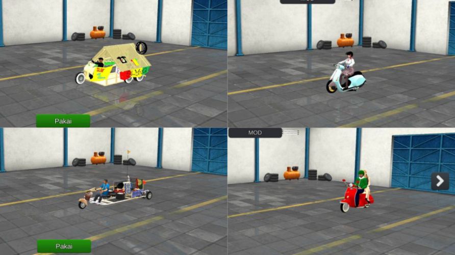 Download Mod Bussid Vespa