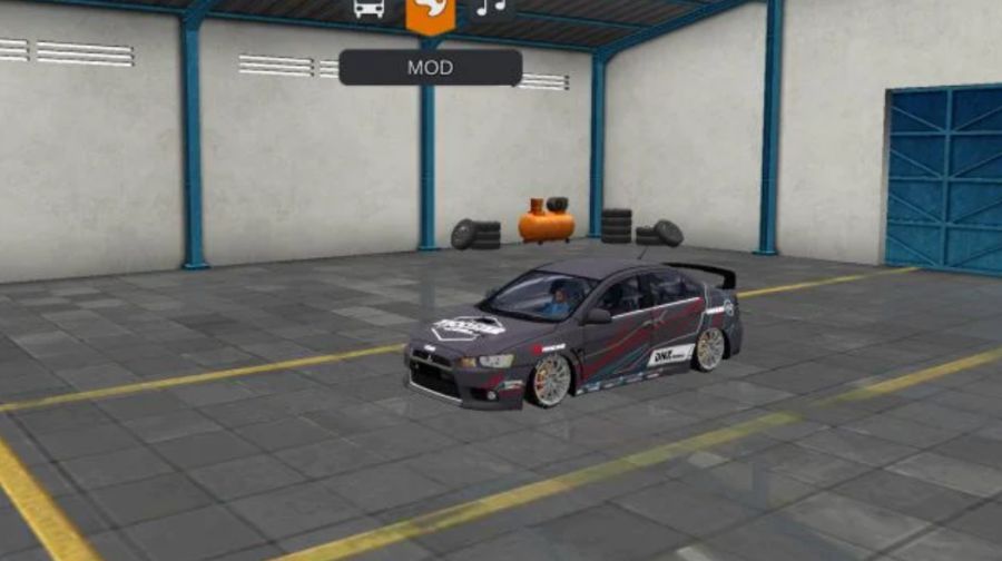 Mod BussidMitsubishi Evo X Drift Racing