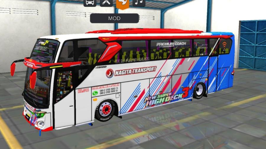 Mod Bussid Nagita Trans Non Banner