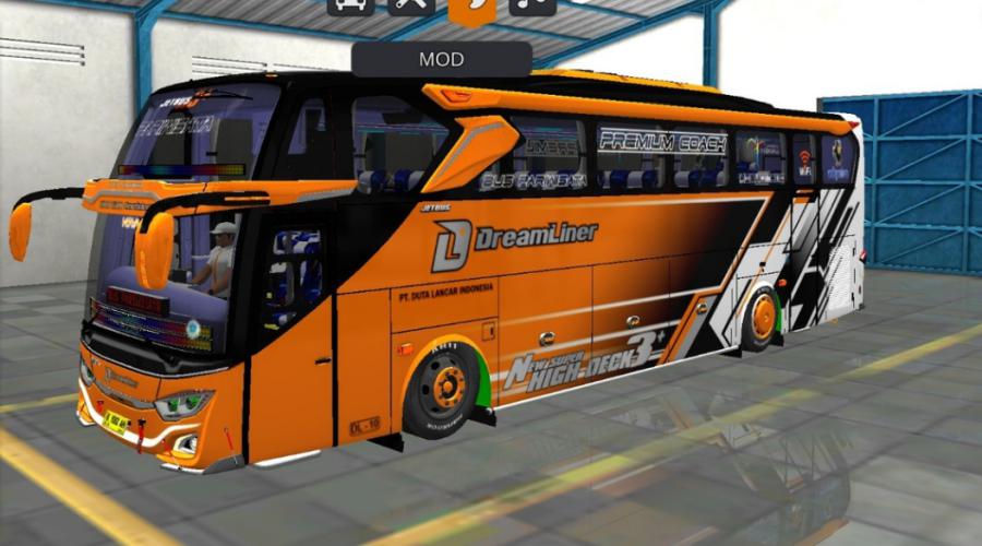 Mod Bussid Bus Dreamliner Hades