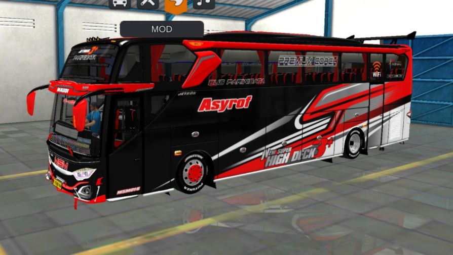 Mod Bussid Bus Asyrof Full Acc