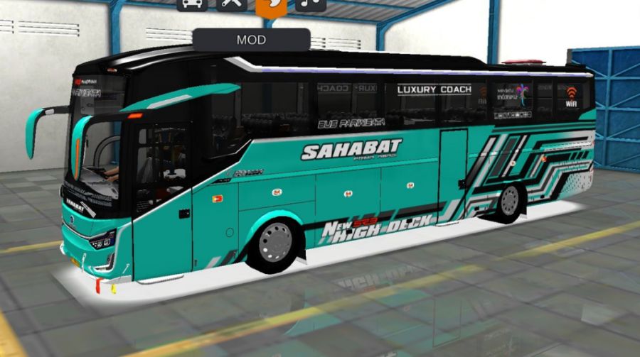 Mod Bussid Bus XHD Ultimate Sahabat Acc